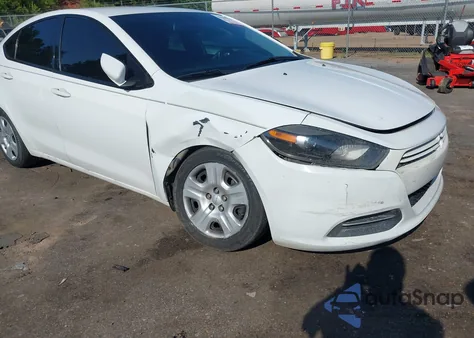 2016 Dodge Dart Se from USA, damaged, VIN 1C3CDFAA7GD684645